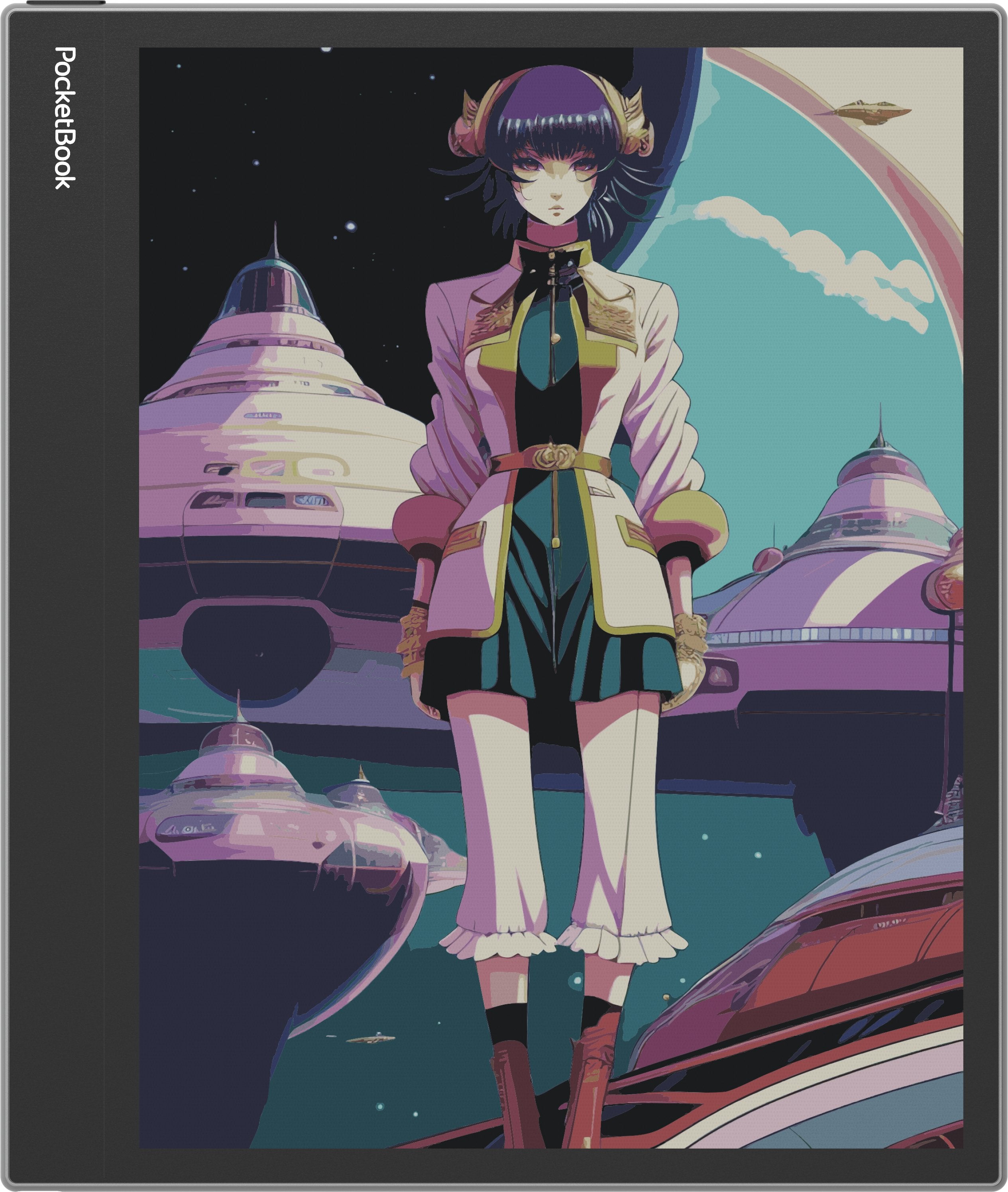 E Note Pocketbook Inkpad Eo Ereader 10.3" 64gb Gris Niebla Mist Grey