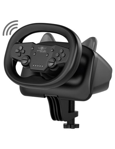 EAN 3700104441682 - Spirit of Gamer RACE WHEEL PRO AIR Negro Bluetooth/USB Volante Android, Nintendo Switch, PC, PlayStation imagen 1