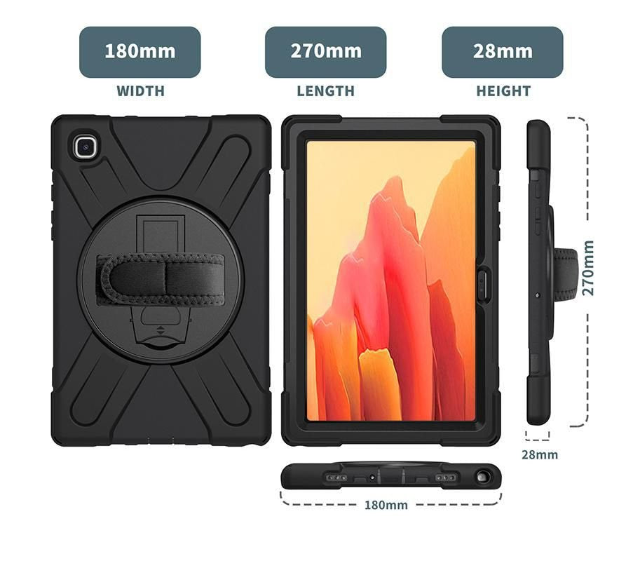 Estuff Samsung Galaxy Tab A7 10.4 26,4 Cm (10.4") Funda Negro