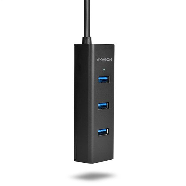 Hub 4-Portowy Hue-S2c Usb 3.2 Gen 1 Charging Hub, 40cm Usb-C Kabel, Microusb Dodatkowe Zasilanie