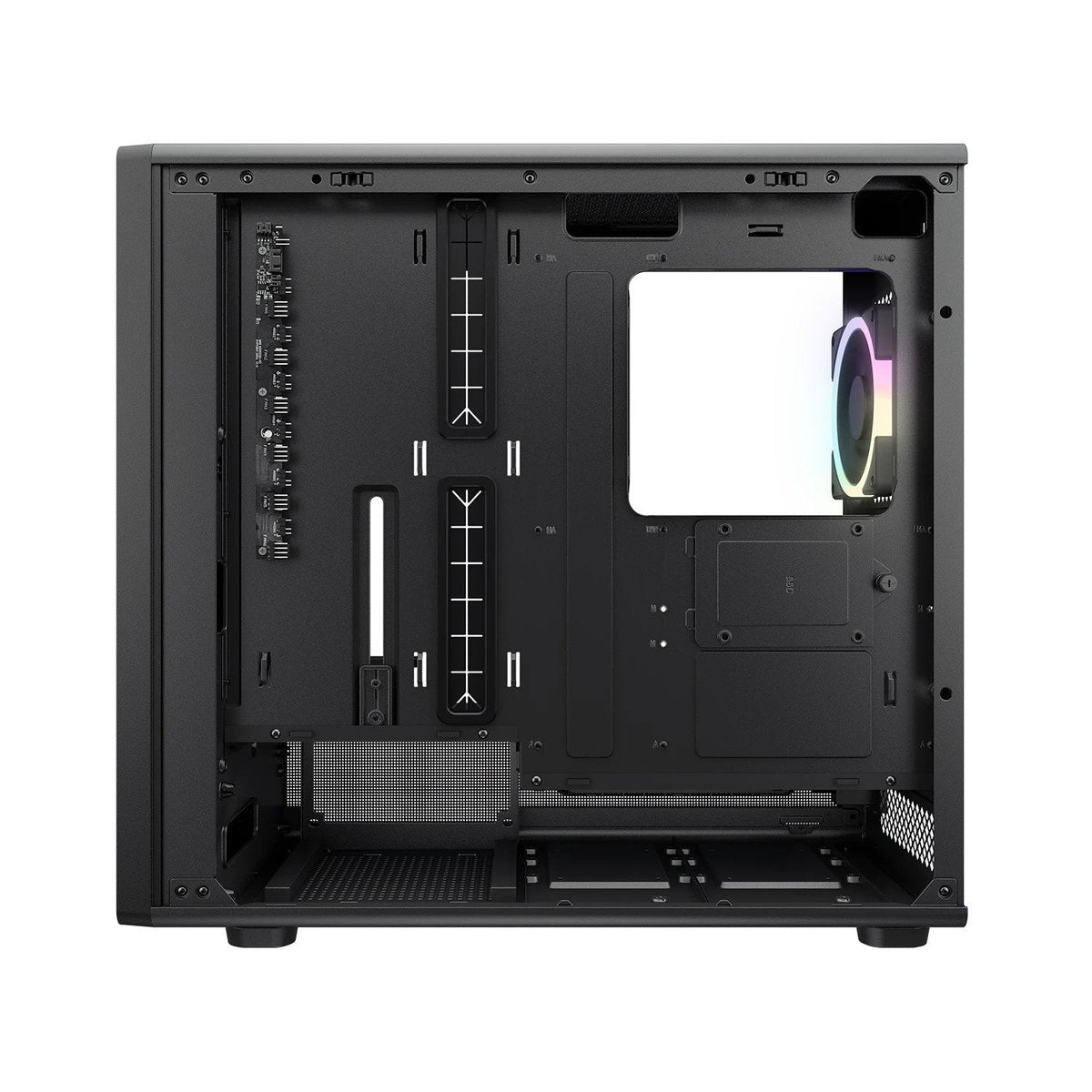 Caja Pc Cougar Midi-Tower Duoface Pro Argb, Negro