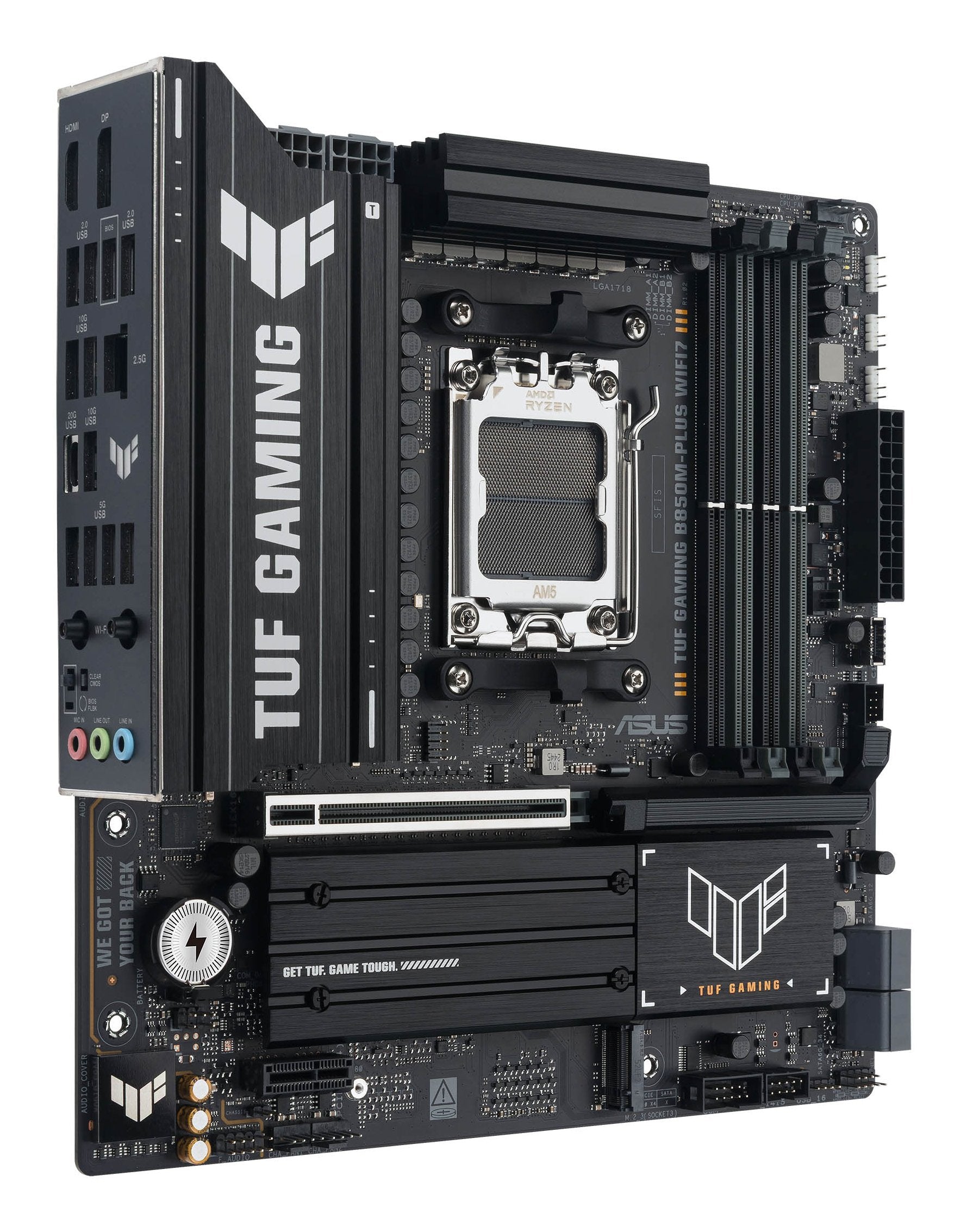 EAN 4711636179027 - ASUS TUF GAMING B850M-PLUS WIFI7 AMD B850 Zócalo AM5 micro ATX imagen 2