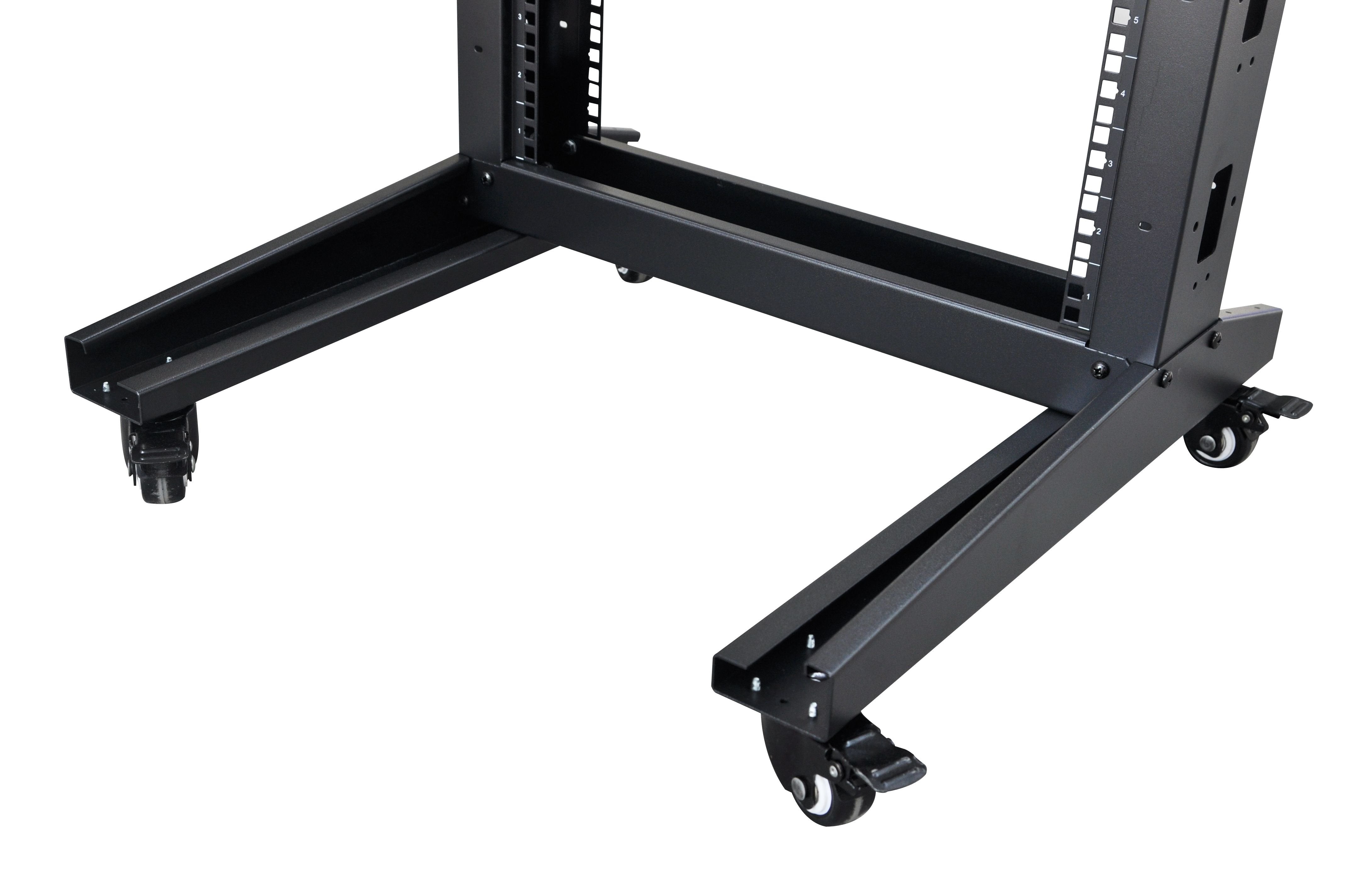EAN 4260455649179 - Inter-Tech SRA-6612 12U Rack o bastidor independiente Negro imagen 3
