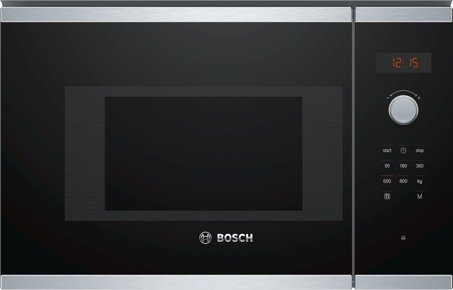 EAN 4242005038855 - Bosch Serie 4 BFL523MS0 microondas Negro, Acero inoxidable Solo microondas Integrado 20 L 800 W imagen 1