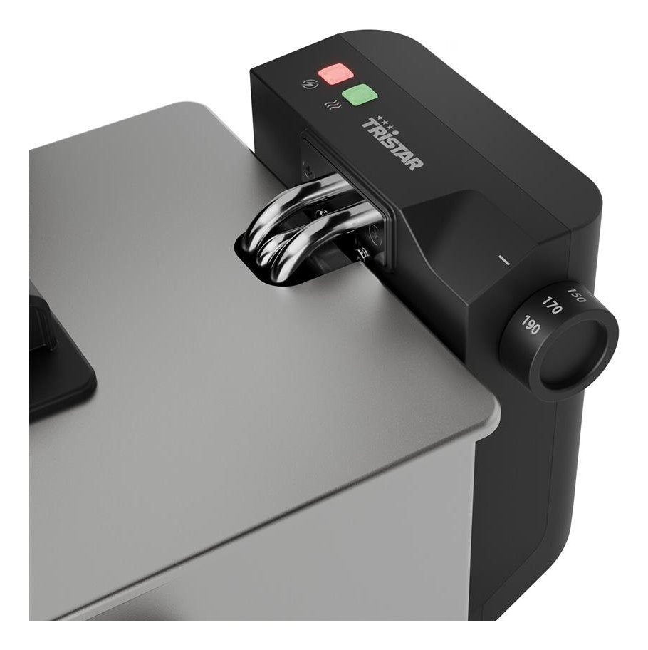 Tristar Fr-9334 Deep Fryer, 3l, Stainless Steel Black