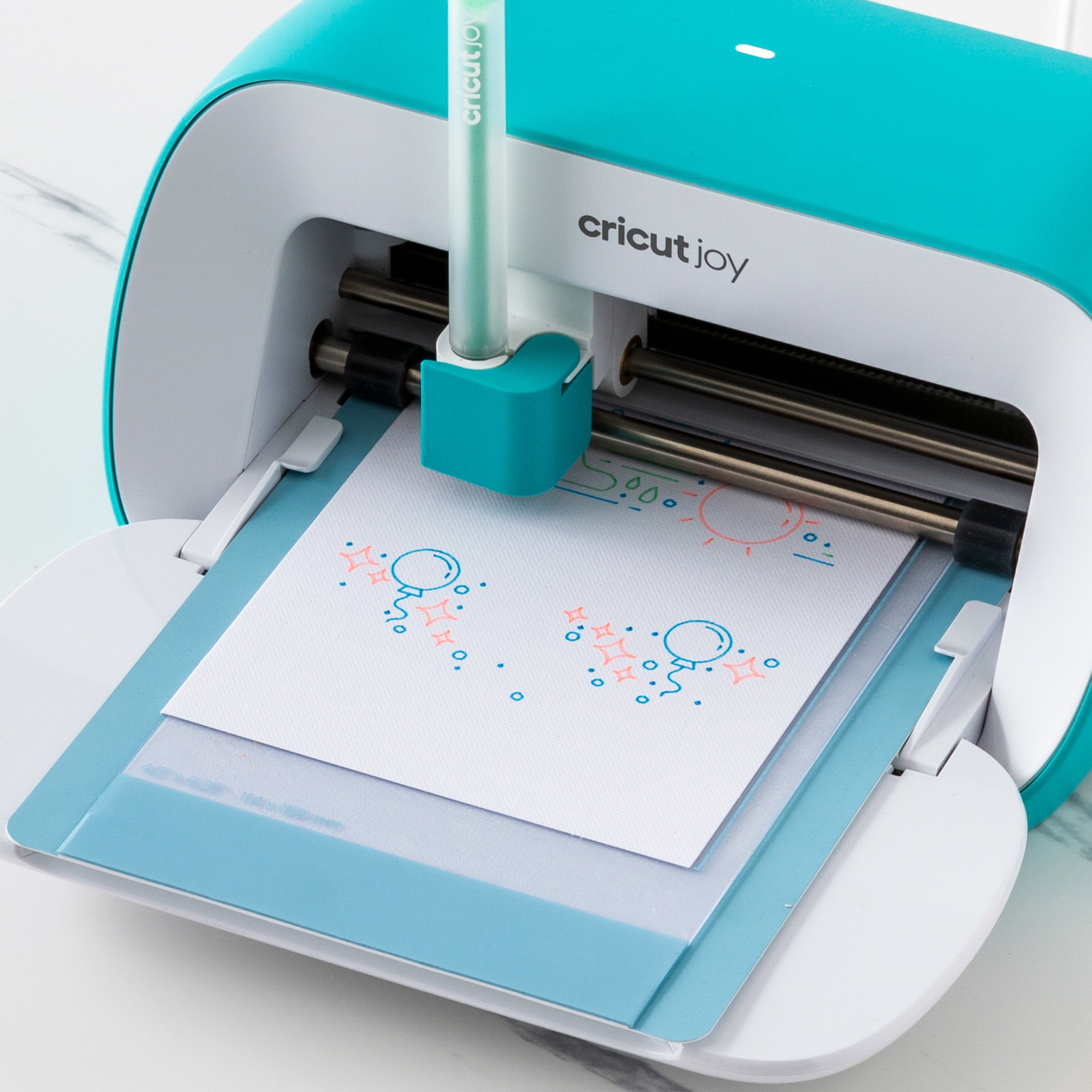 EAN 0093573387104 - Cricut Joy Glitter Bolígrafo de gel con tapa Negro, Marrón, Verde, Azul claro, Naranja, Púrpura, Rojo, Am imagen 2