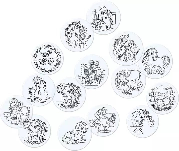 Ravensburger Xoomy Expansion Set Horses, Pintura 25551