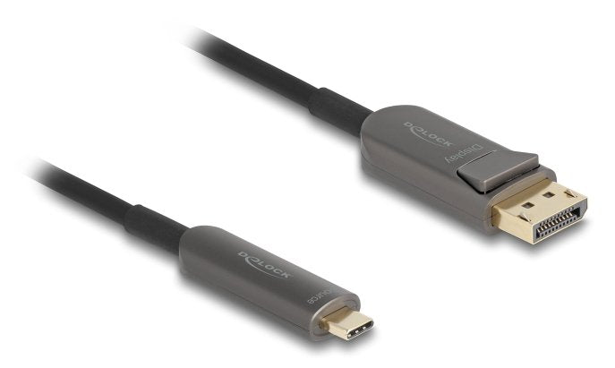 EAN 4043619816095 - DeLOCK 81609 adaptador de cable de vídeo 30 m USB Tipo C DisplayPort Negro imagen 1