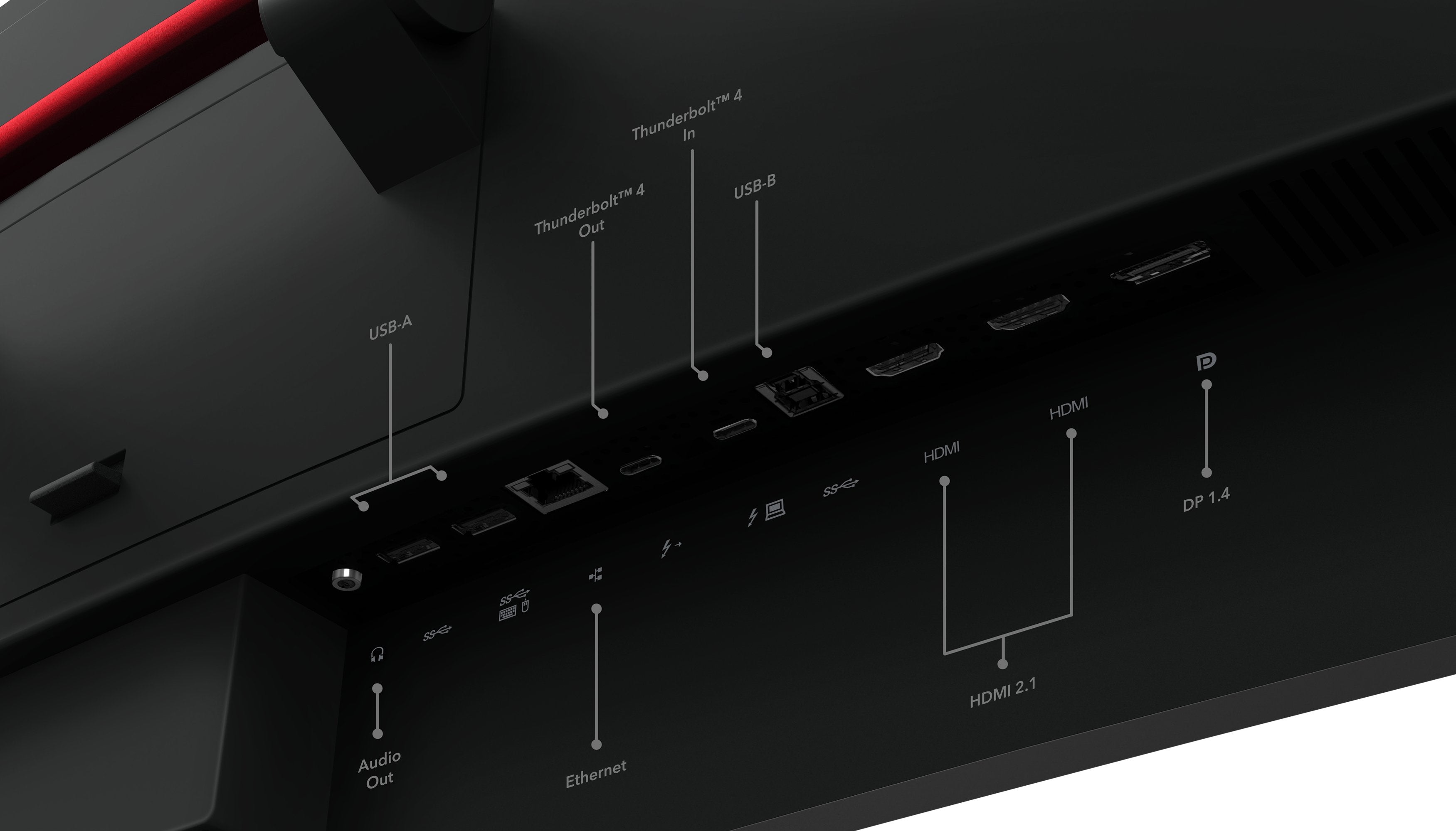 EAN 196802362085 - Lenovo ThinkVision P49w-30 pantalla para PC 124,5 cm (49") 5120 x 1440 Pixeles DQHD LED Negro imagen 22