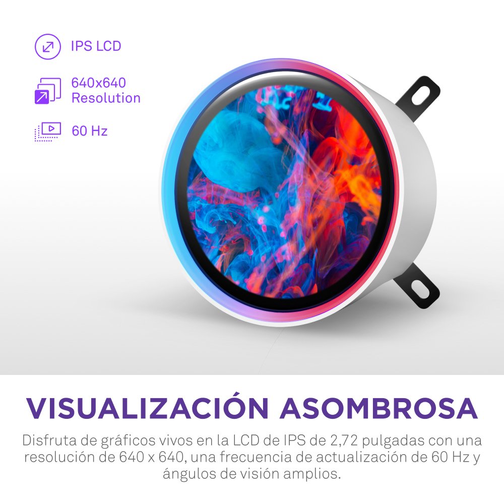 EAN 5056547204192 - NZXT Kraken Elite 360 RGB Procesador Sistema de refrigeración líquida todo en uno 12 cm Blanco 1 pieza(s) imagen 8