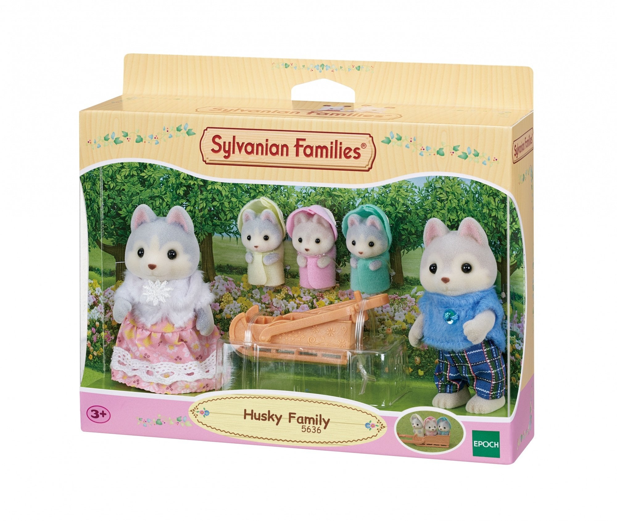 Epoch Sylvanian Families - Husky Familie 5636