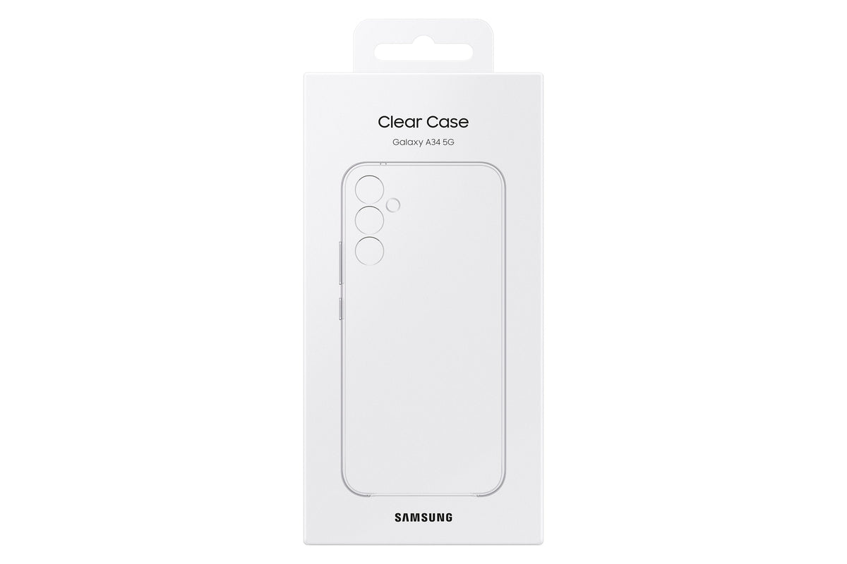 Samsung Ef-Qa346 Funda Para Galaxy A34 (6.6") Transparente