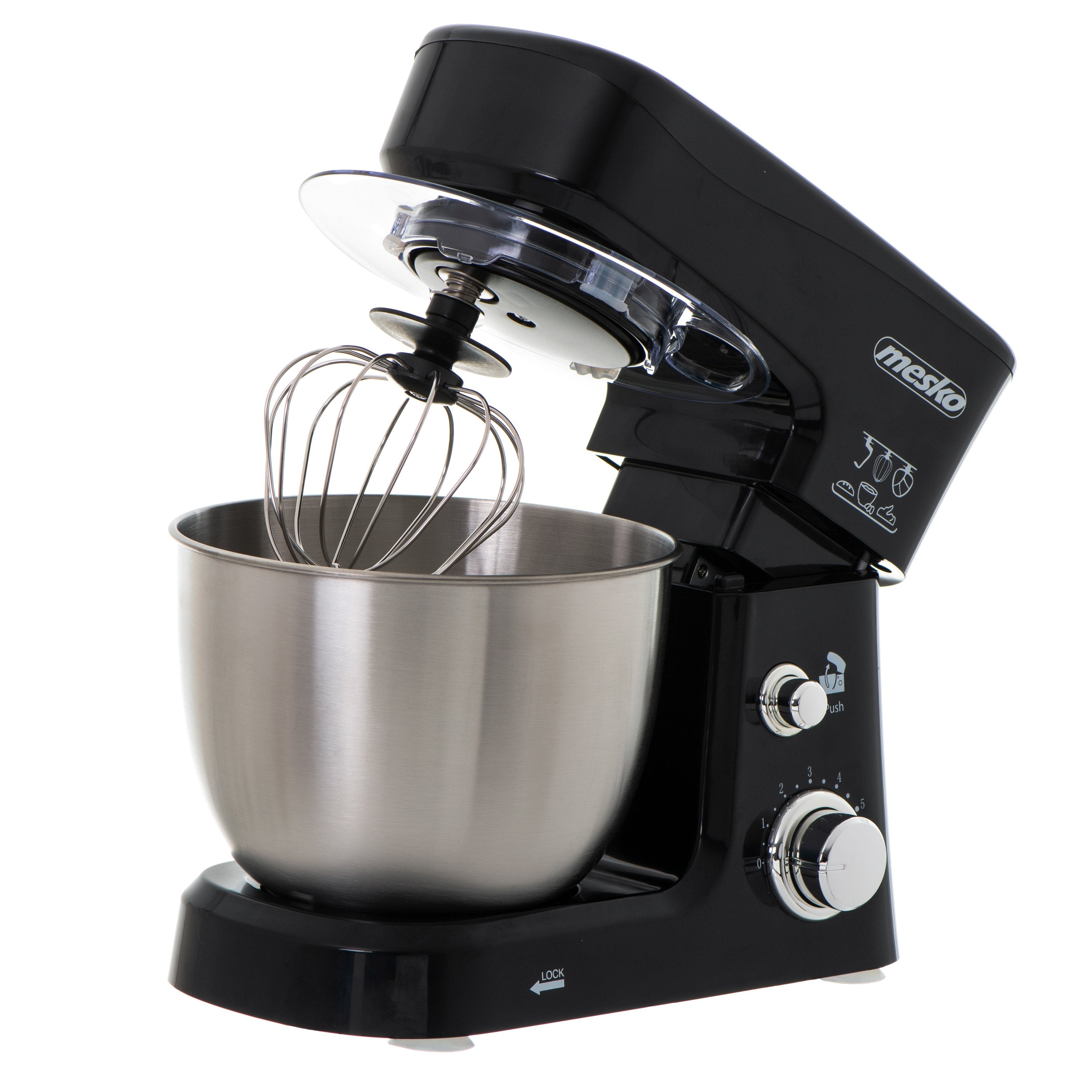 EAN 5902934838672 - Mesko Home MS 4217 robot de cocina 1200 W 3,5 L Negro, Acero inoxidable imagen 1