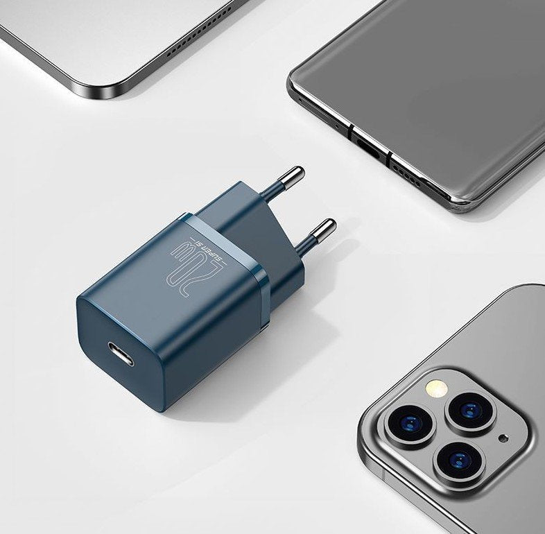 EAN 6953156230019 - Baseus Super Si Smartphone Azul Corriente alterna Interior imagen 2