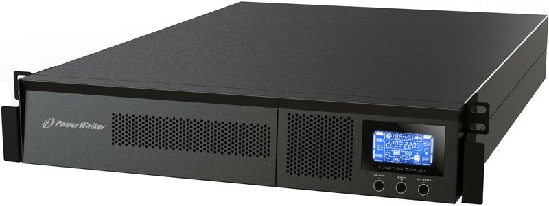 Powerwalker Vfi 1000rm Lcd Sistema De Alimentación Ininterrumpida (Ups) Doble Conversión (En Línea) 1000 Va 900 W 6 Salidas Ac