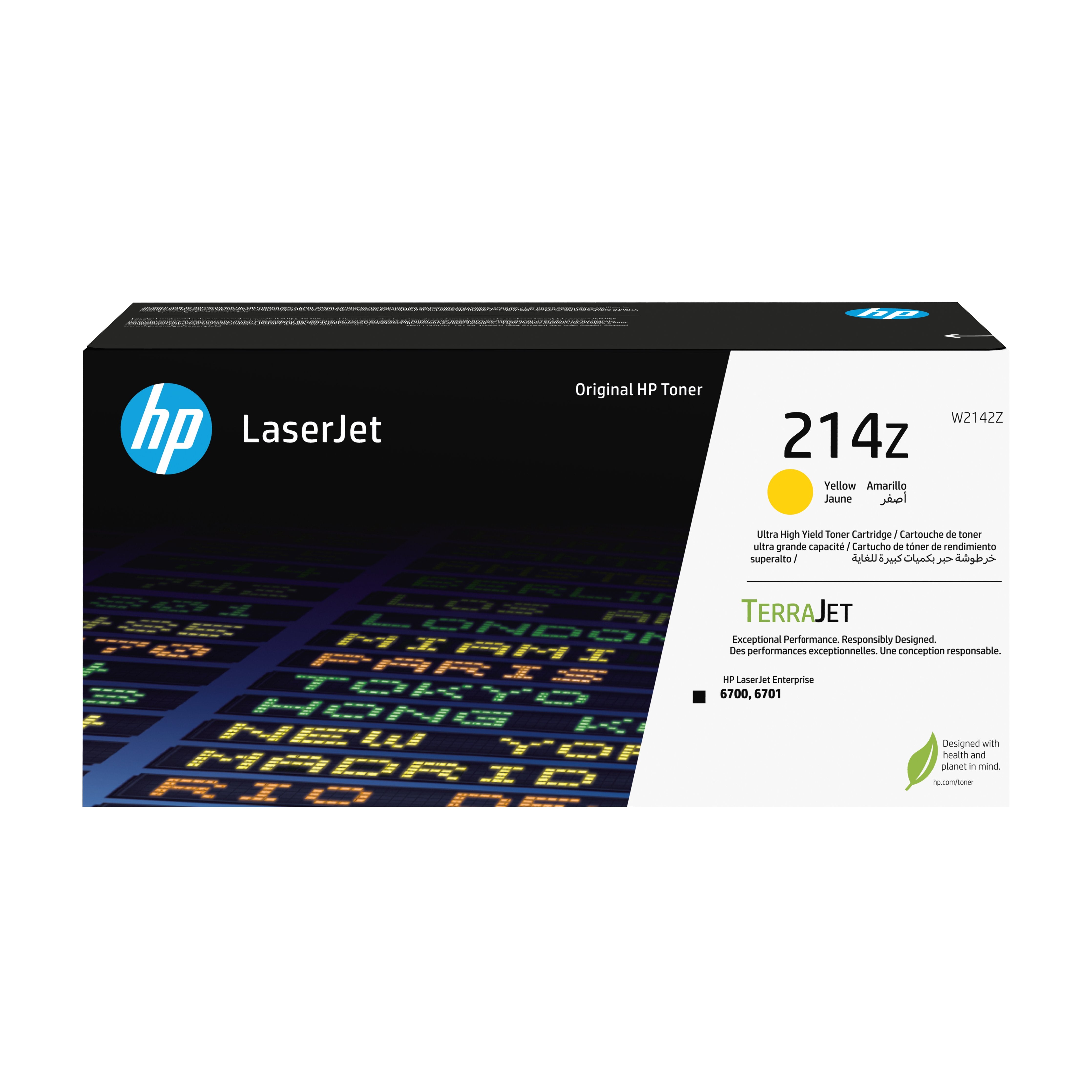 EAN 0196337061613 - HP 214Z Ylw Original LaserJet Toner Crtg cartucho de tóner 1 pieza(s) imagen 1