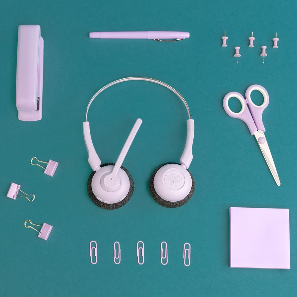 Jlab Go Work Pop Wireless Headphones Lilac Cablelos