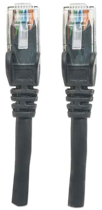 EAN 0766623342070 - Intellinet 342070 cable de red Negro 3 m U/UTP (UTP) imagen 5