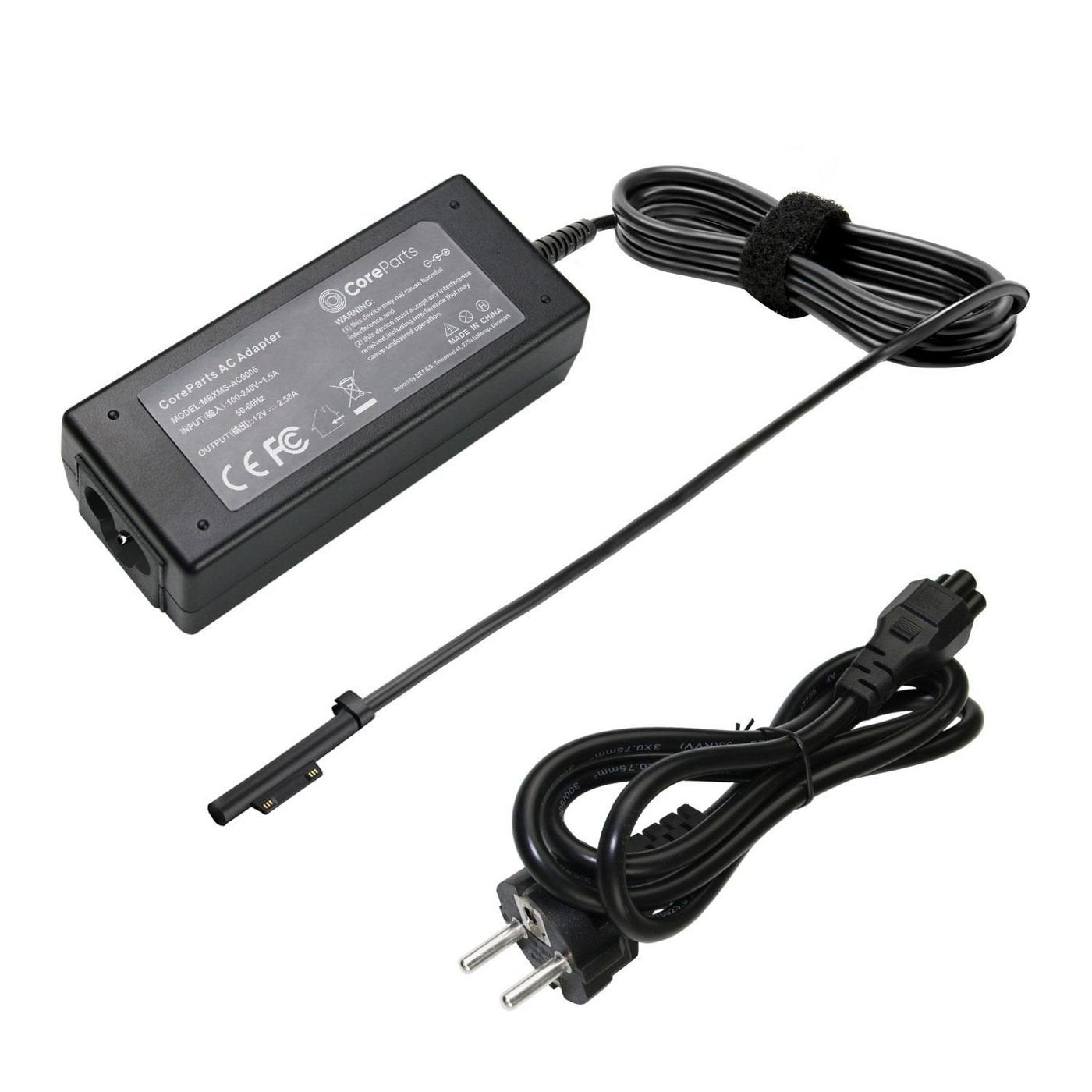 Coreparts Mbxms-Ac0005 Adaptador E Inversor De Corriente Interior 31 W Negro