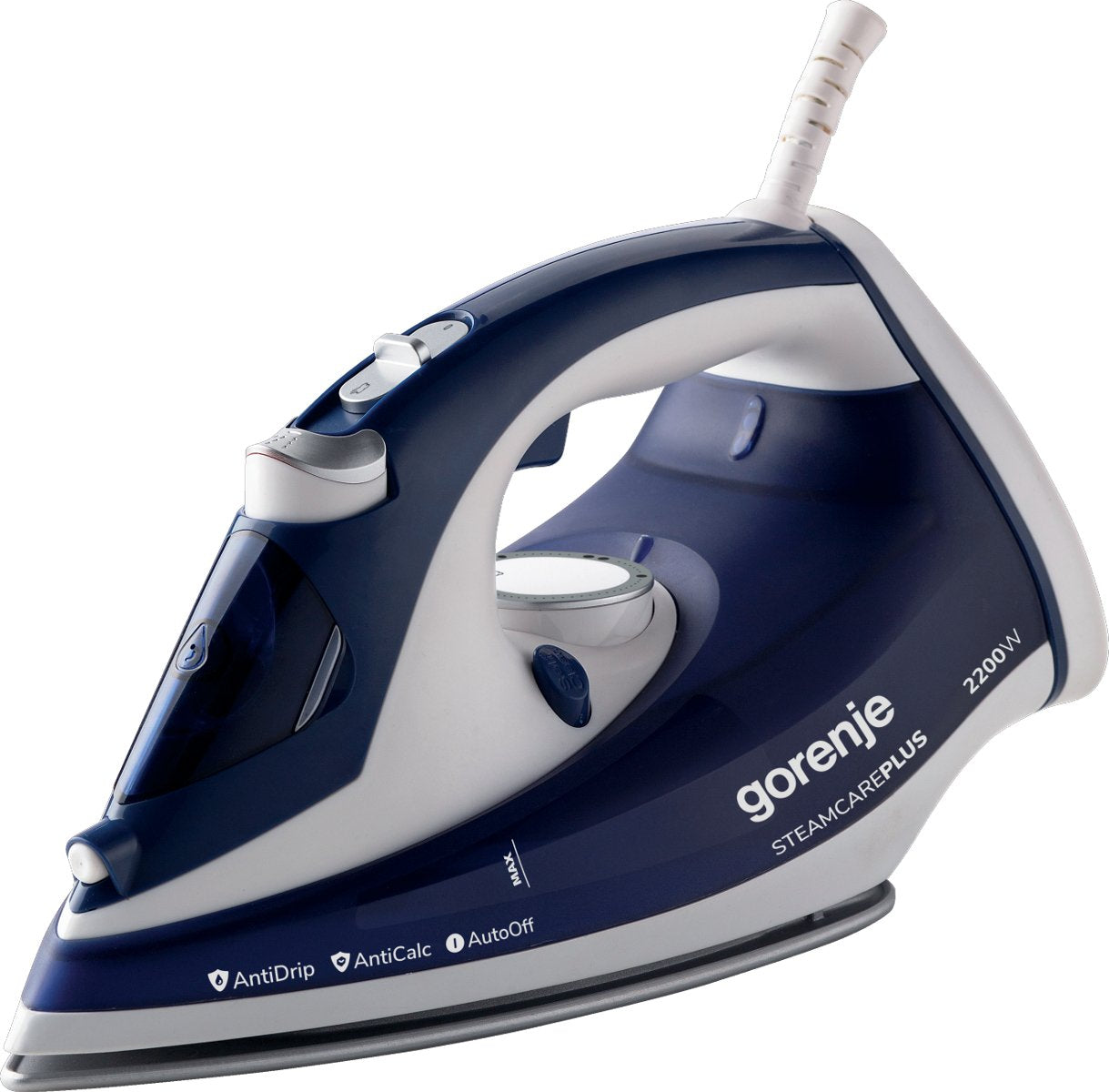 EAN 3838782404696 - Gorenje SIH2200BLC Plancha a vapor Suela de cerámica 2200 W Azul imagen 1