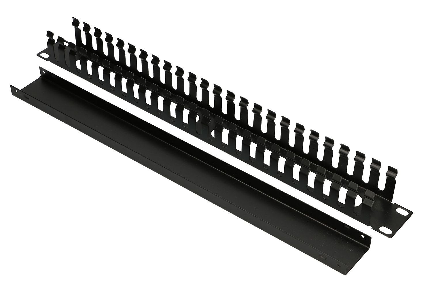 EAN 5902560369700 - Extralink CABLE MANAGER WITH METAL COVER Panel de gestión de cables Negro imagen 3