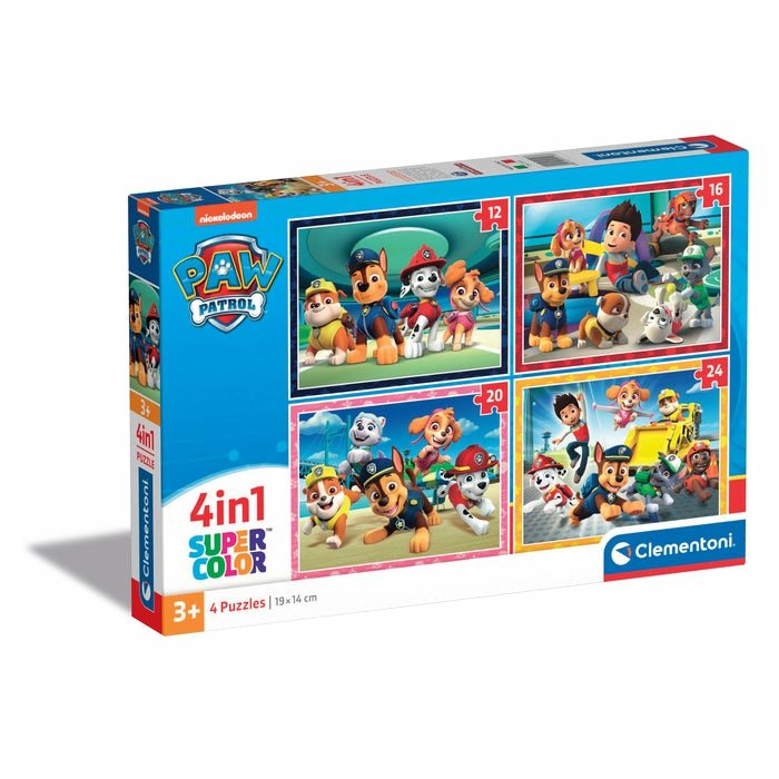 Puzzle Clementoni Supercolor 4 In 1 - Paw Patrol 21513