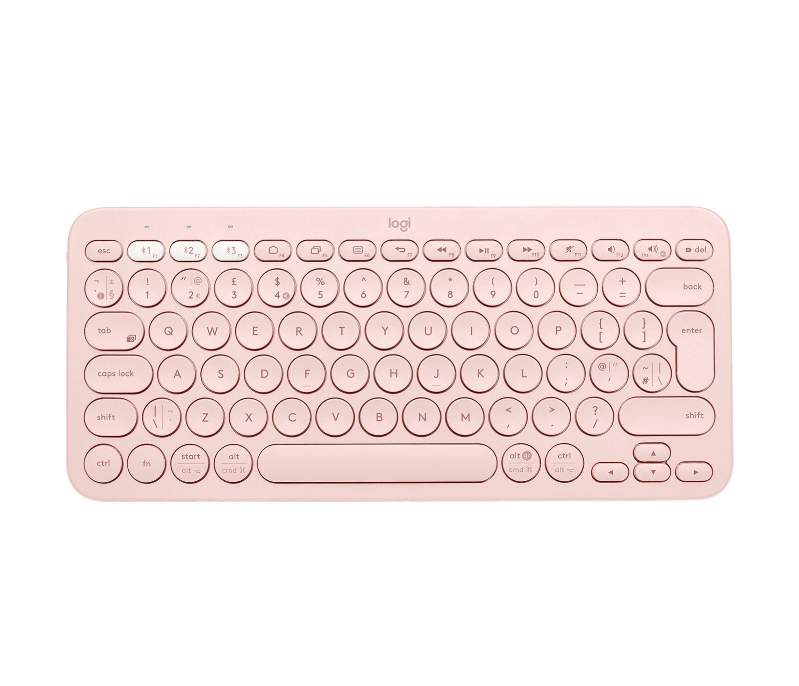 EAN 5099206089020 - Logitech 920-009583 teclado Universal Bluetooth QWERTZ Alemán Rosa imagen 2