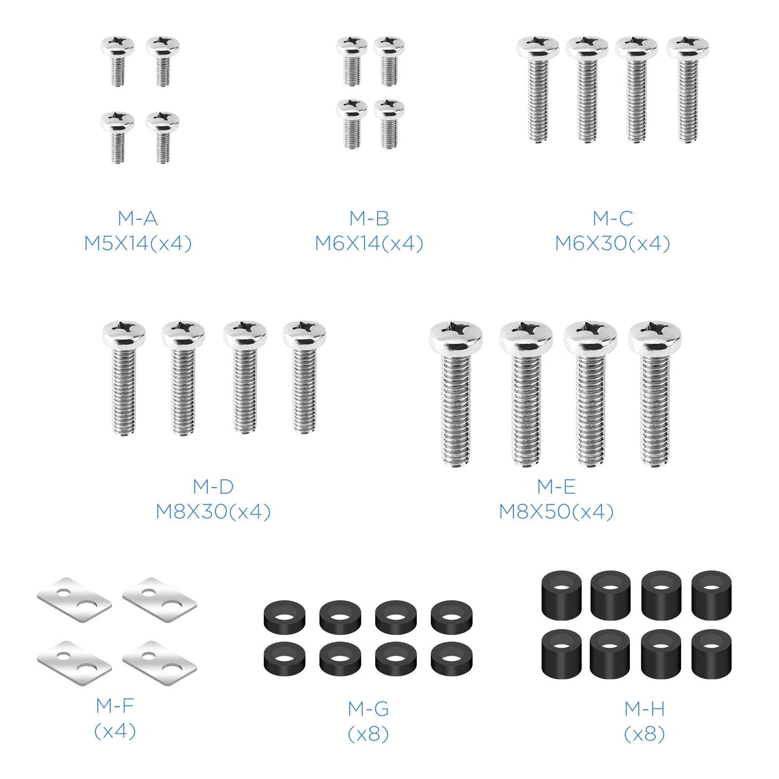 Tooq Soporte De Pared Con Doble Brazo Articulado Para Tv De 37"-90" - Giratorio E Inclinable - Peso Max 75kg - Vesa