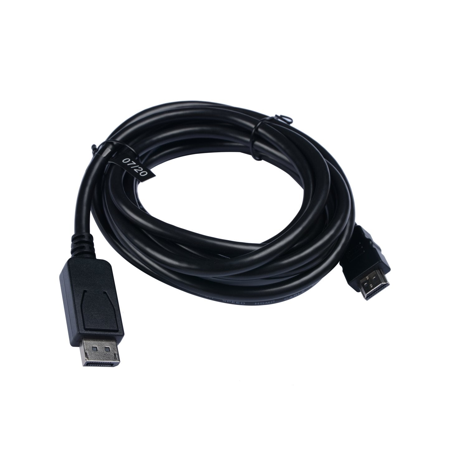 V7 Displayport A Hdmi 3 Metros Color Negro