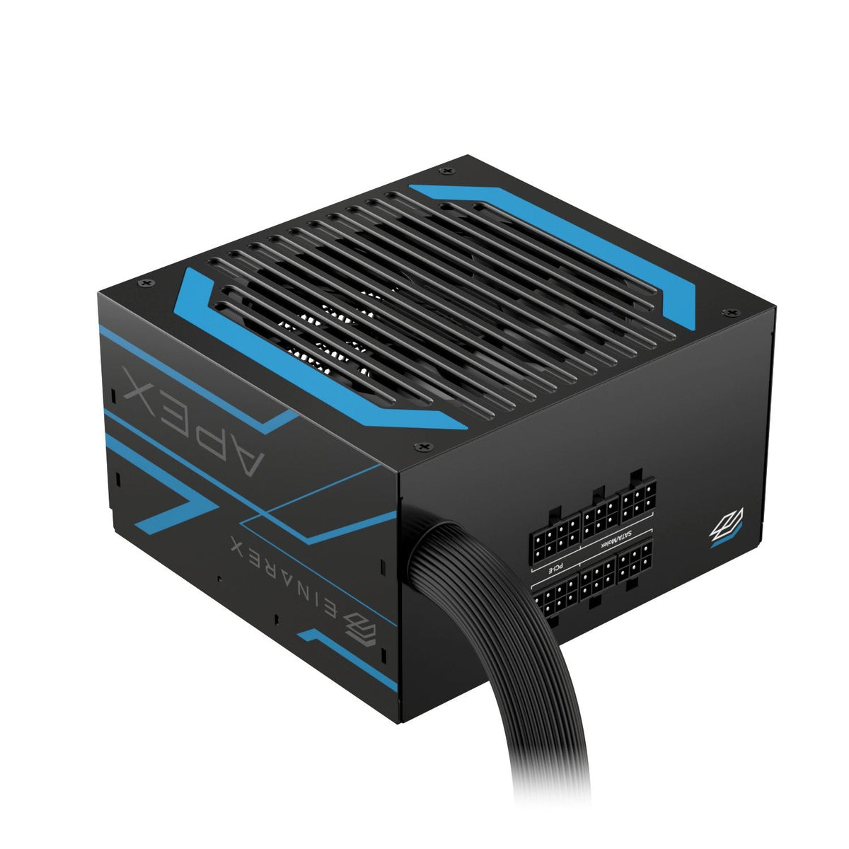 Fuente Alimentacion Atx 650w Einarex Apex L1 80 Bronze Negra Semimodular