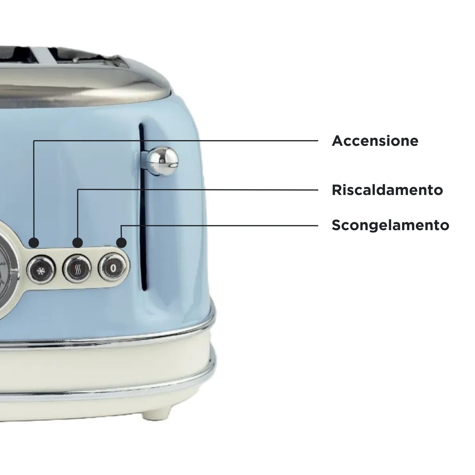 EAN 8003705114951 - Ariete 0156/05 6 4 rebanada(s) 1600 W Azul claro imagen 3