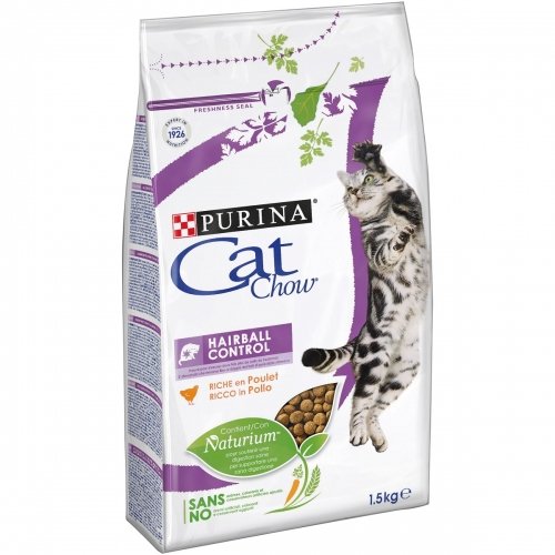 Cat Chow Special Care Hairball Control Bogata W Kurczaka 1,5kg