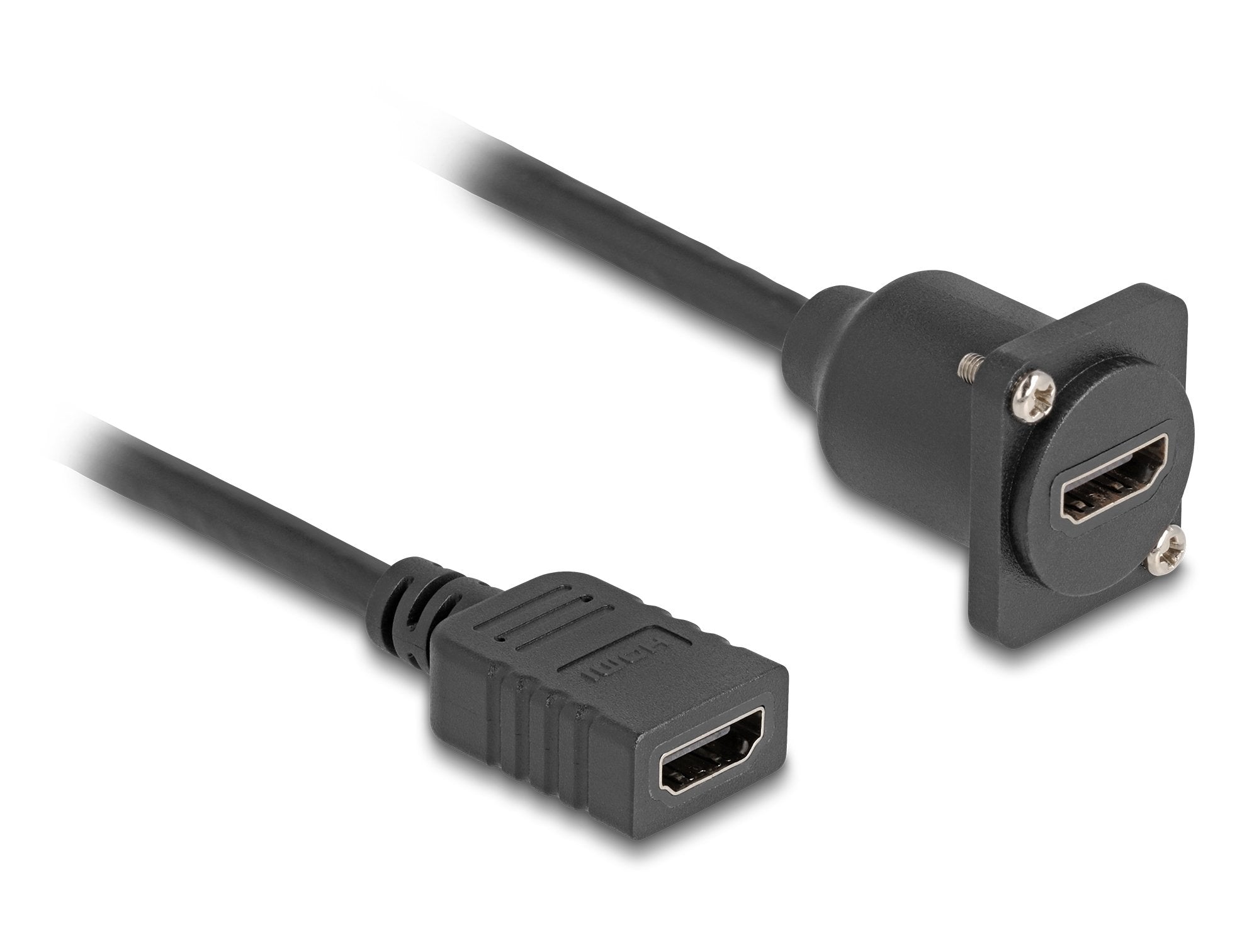 Cable Tipo D Delock Toma Hdmi > Toma Hdmi Negro, 20 Cm