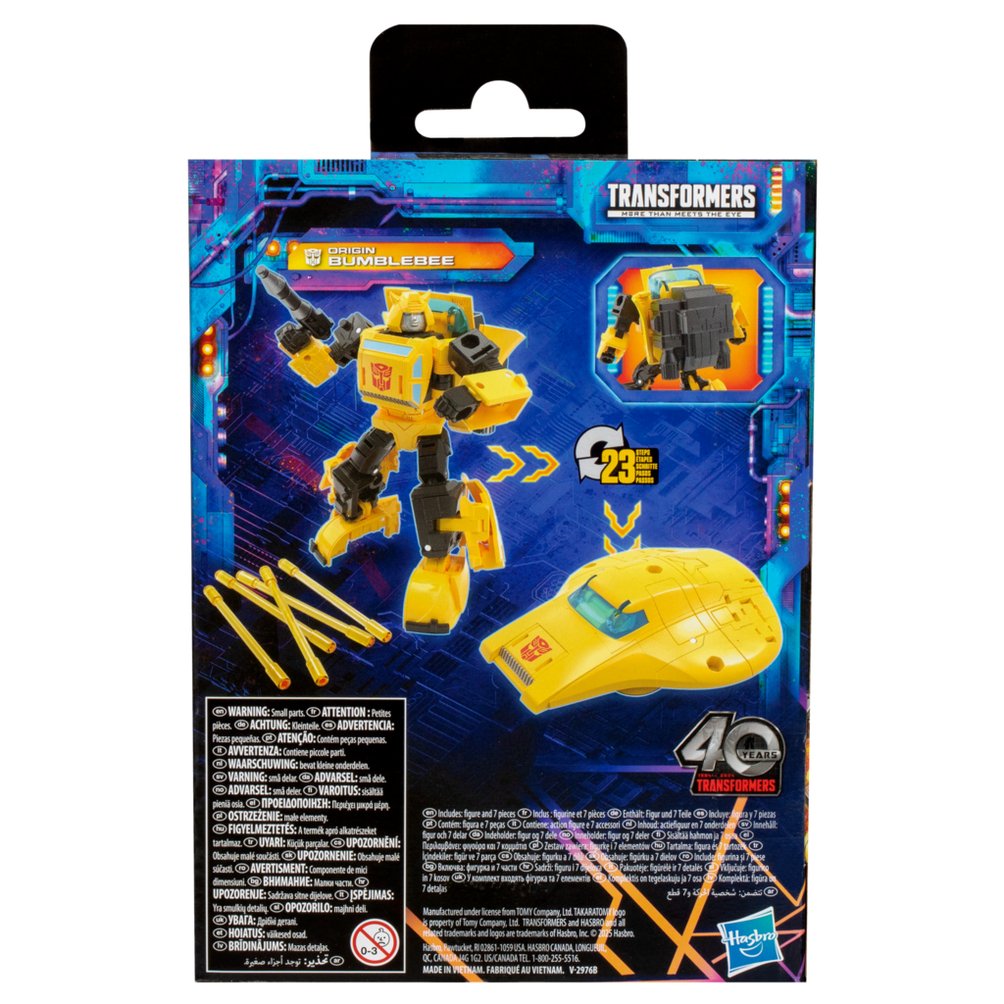 Figura Hasbro Transformers Legacy United Deluxe Origin Bumblebee