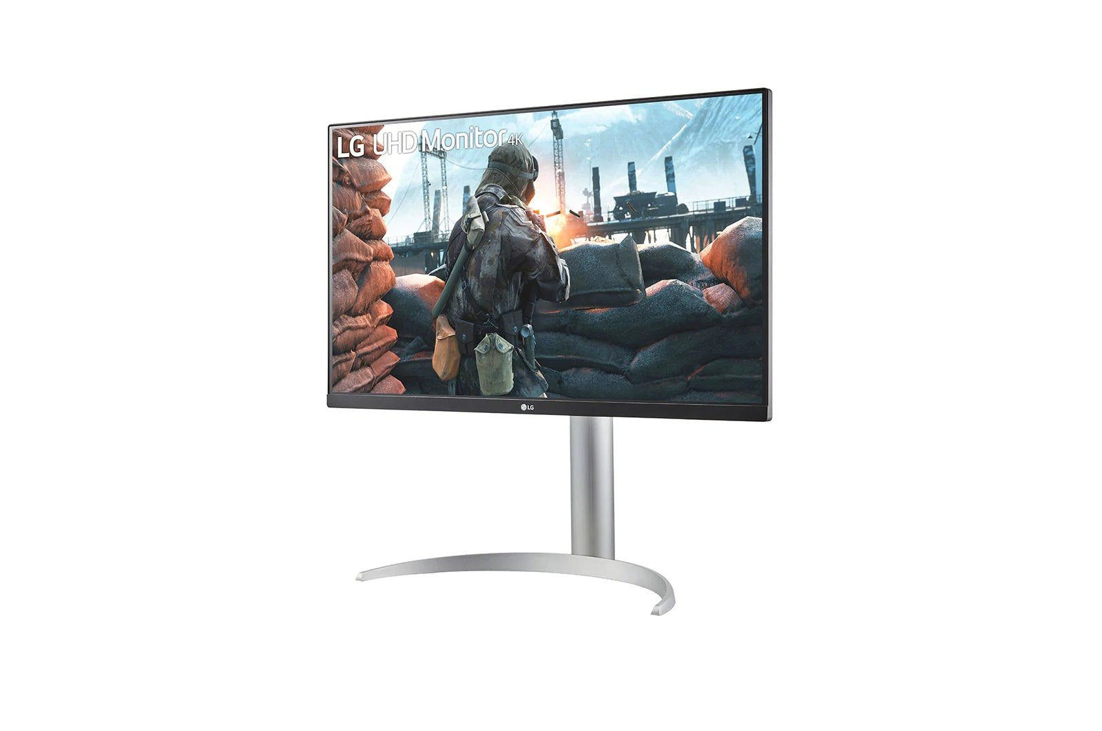 EAN 8806087963373 - LG 27UP650P-W pantalla para PC 68,6 cm (27") 3840 x 2160 Pixeles 4K Ultra HD LED Plata imagen 2