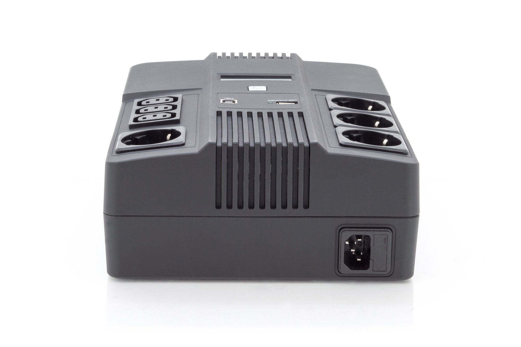EAN 4016032456575 - Digitus DN-170110 sistema de alimentación ininterrumpida (UPS) Línea interactiva 0,6 kVA 7 salidas AC imagen 3