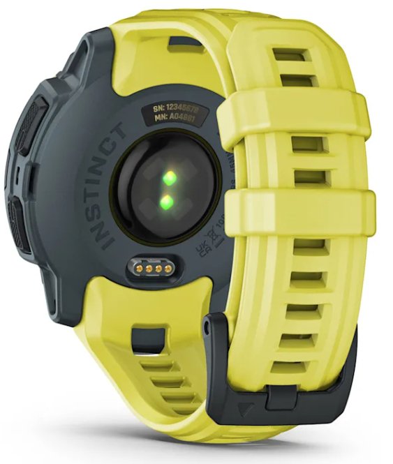 Smartwatch Garmin Instin E 45mm Amarillo Correa Silicona Amarilla