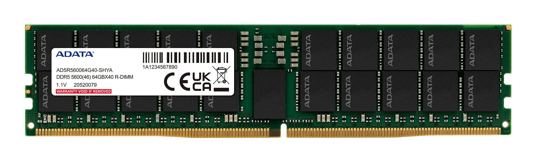 Adata Rimm 64gb Ddr5-5600, Memoria Ad5r560064g40-Shya Ad5r560064g40-Shya