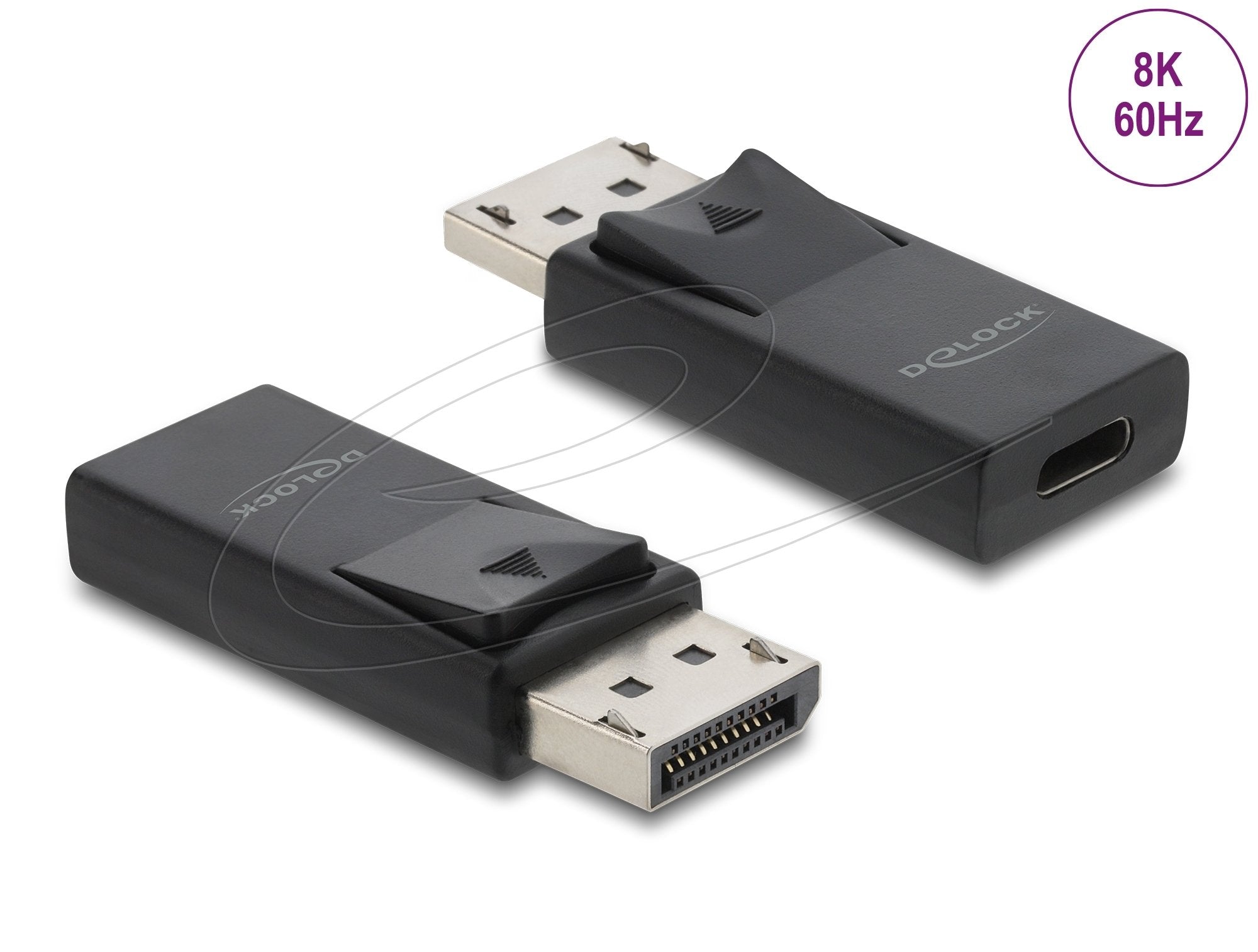 Delock Usb Type-C Zu Displayport Adapter 8k Mit Hdr Und Hdcp Unterstützung