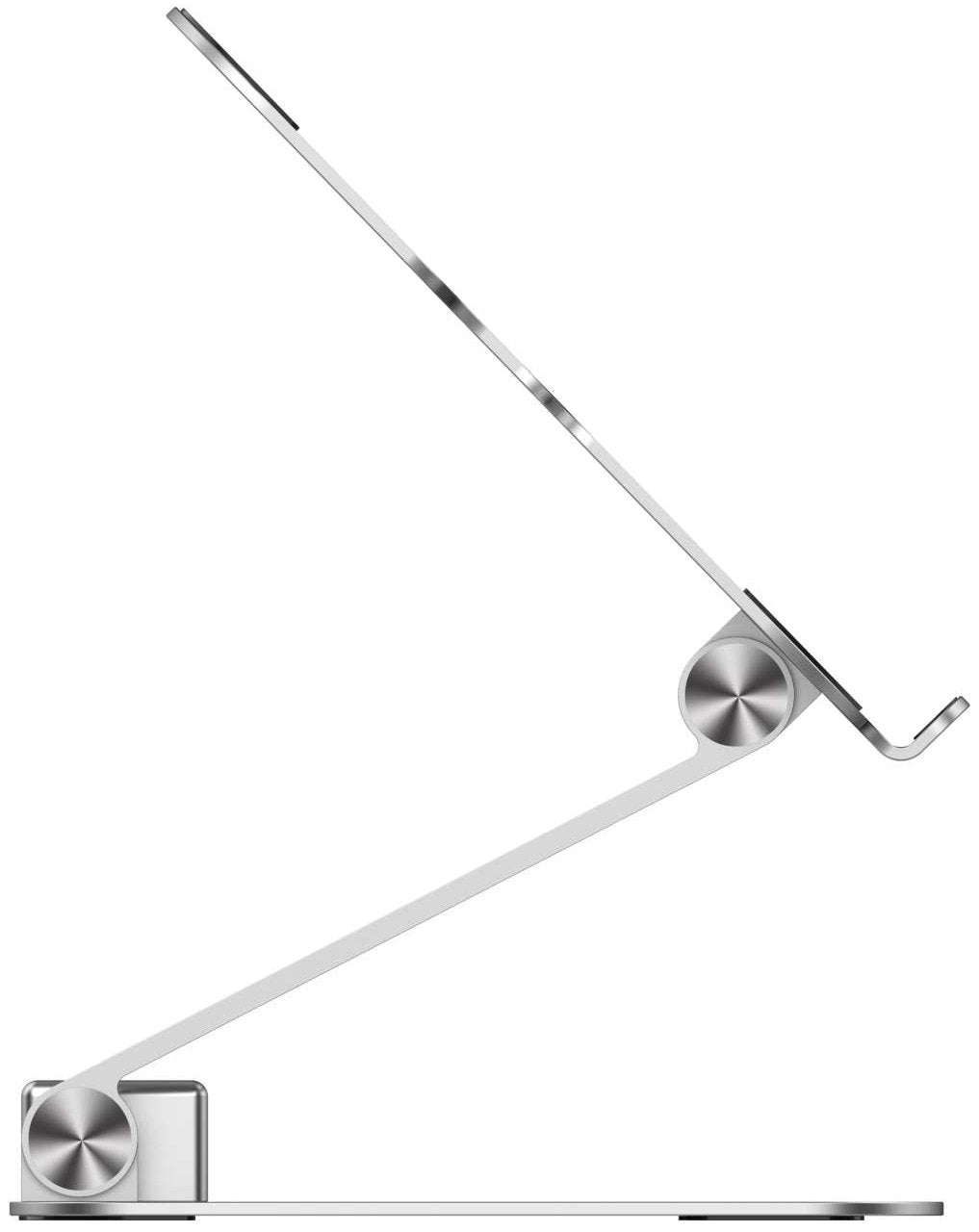 Soporte De Mesa Rapoo Ucs-5001 Para Portátil Con Docking Usb-C 1xhdmi 1 Rj45 Gb 2xusb 3.0 2 Usb-C Color Plata