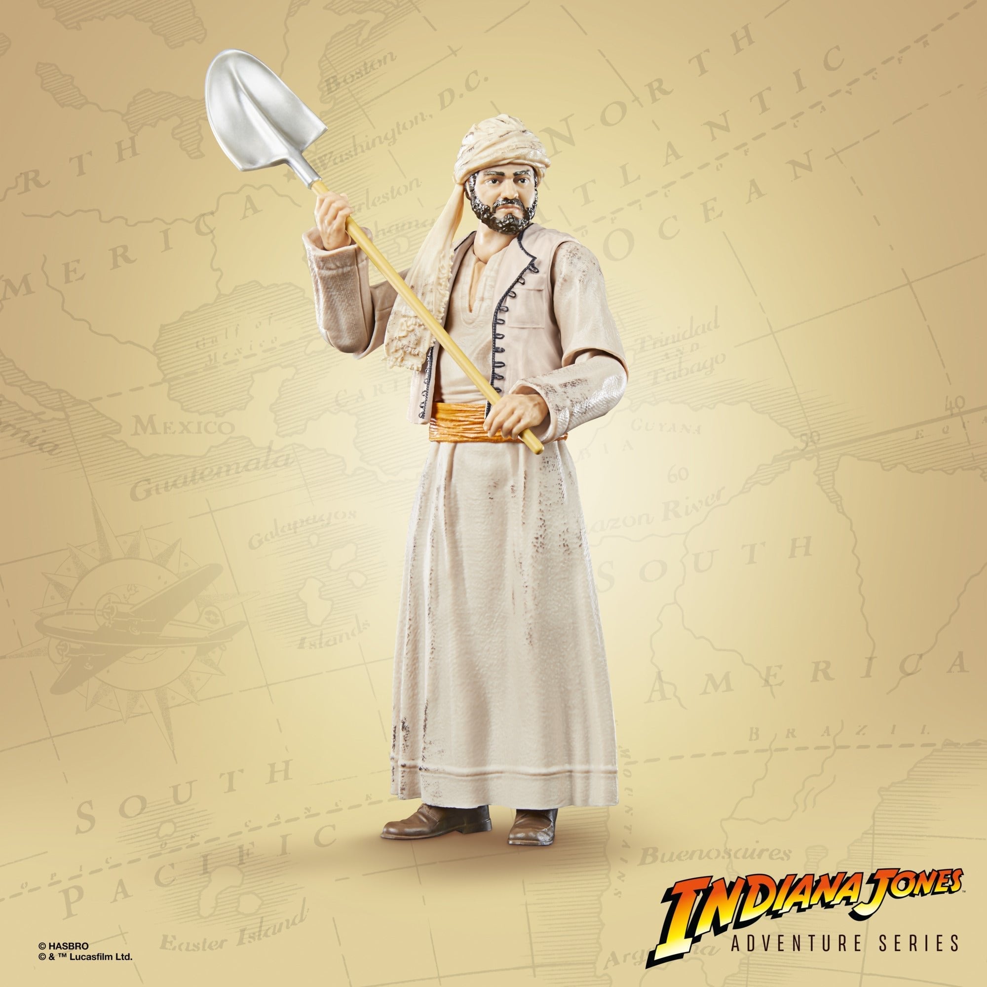 Figura Sallah En Busca Del Arca Perdida Indiana Jones 15cm