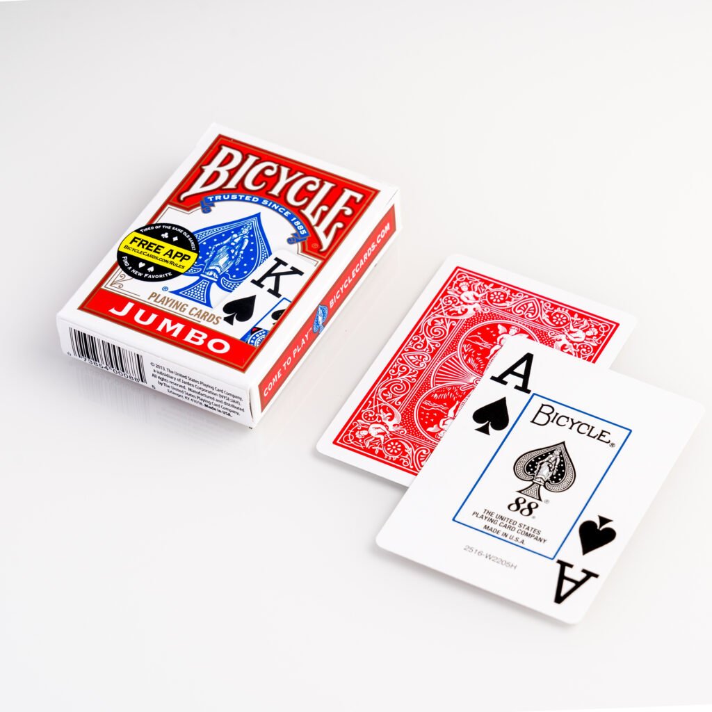EAN 0073854000885 - Bicycle Jumbo Rider Back juego de cartas 56 pieza(s) imagen 3