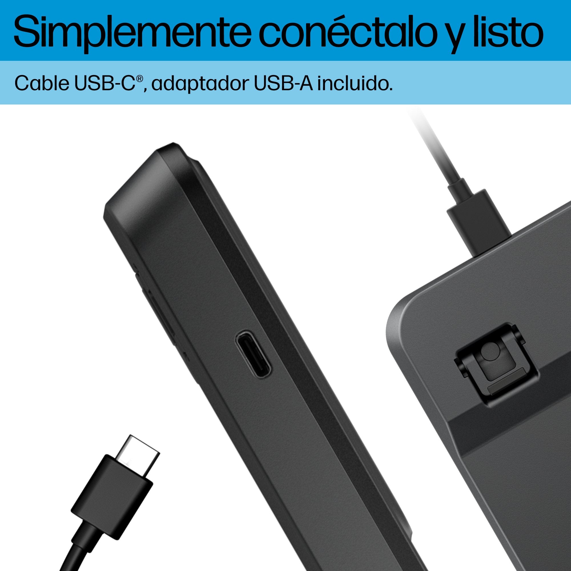 EAN 197192768860 - HP 405 Backlit Wired Keyboard teclado Oficina USB Negro imagen 5
