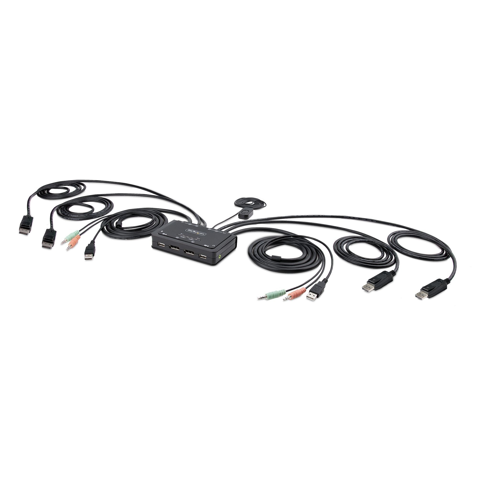EAN 0065030899215 - StarTech.com C2-DD46-UA2-CBL-KVM interruptor KVM Negro imagen 1