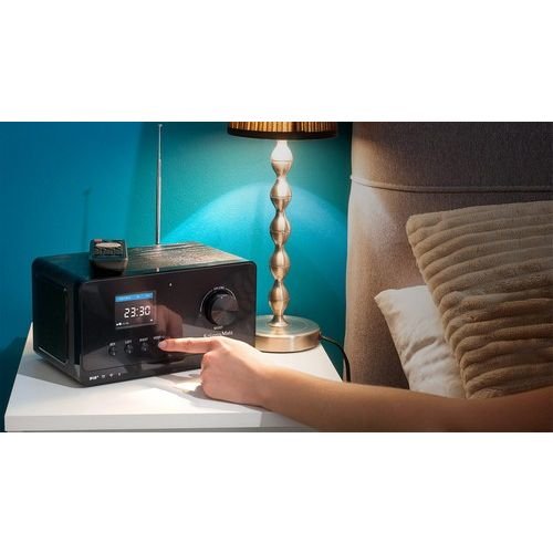 Radio Krüger&Matz Km0816 Radio Personal Analog & Digital Black
