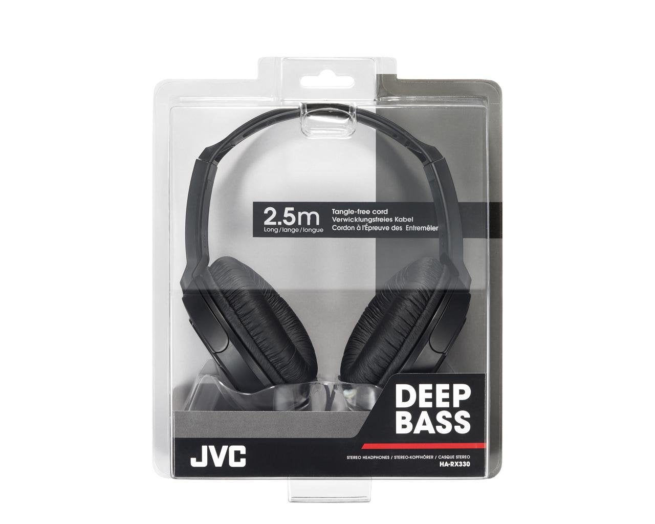 EAN 4975769441806 - JVC HA-RX330-E Auriculares Alámbrico Diadema Música Negro imagen 2