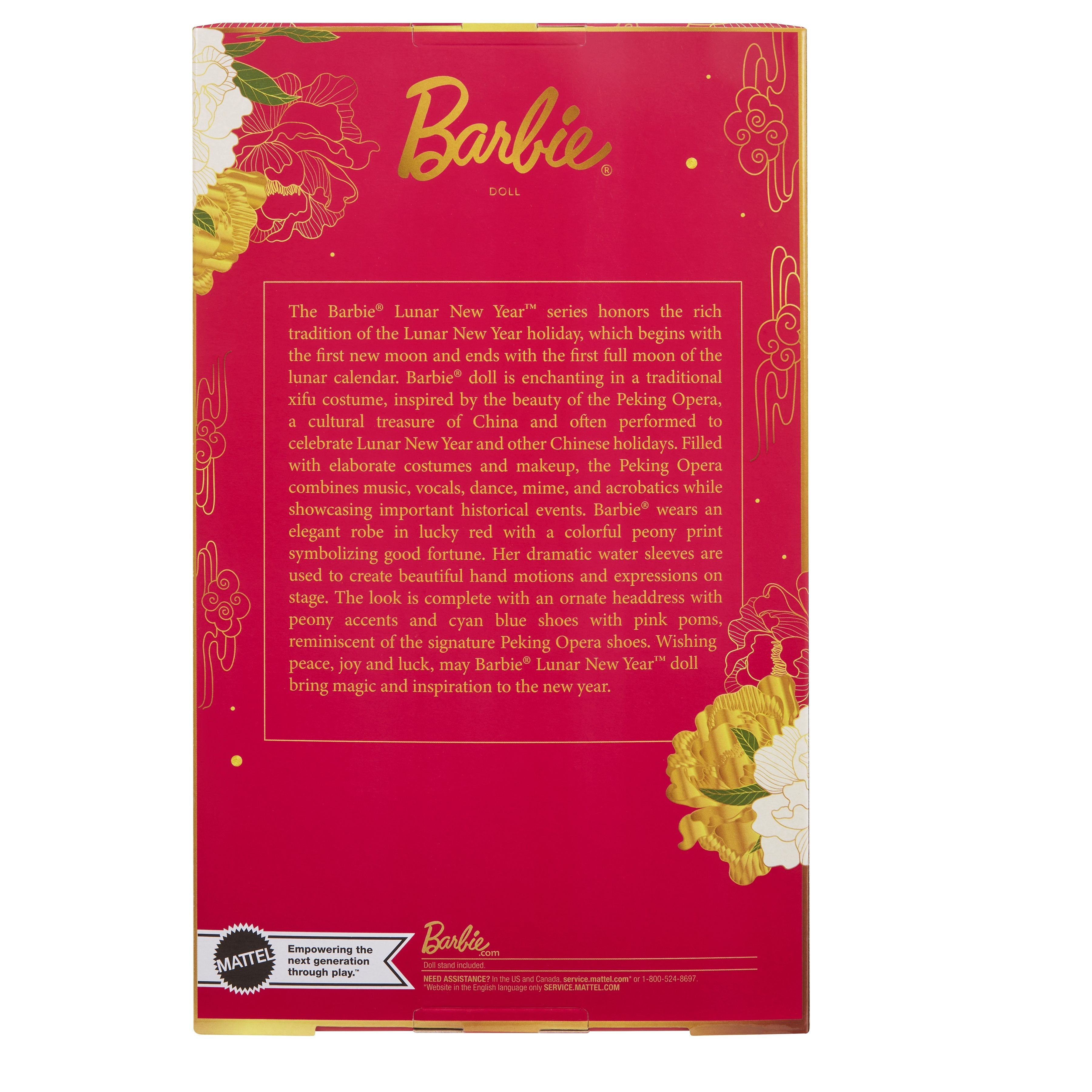 Muñeca Barbie Signature Año Nuevo Lunar Hrm57 Mattel