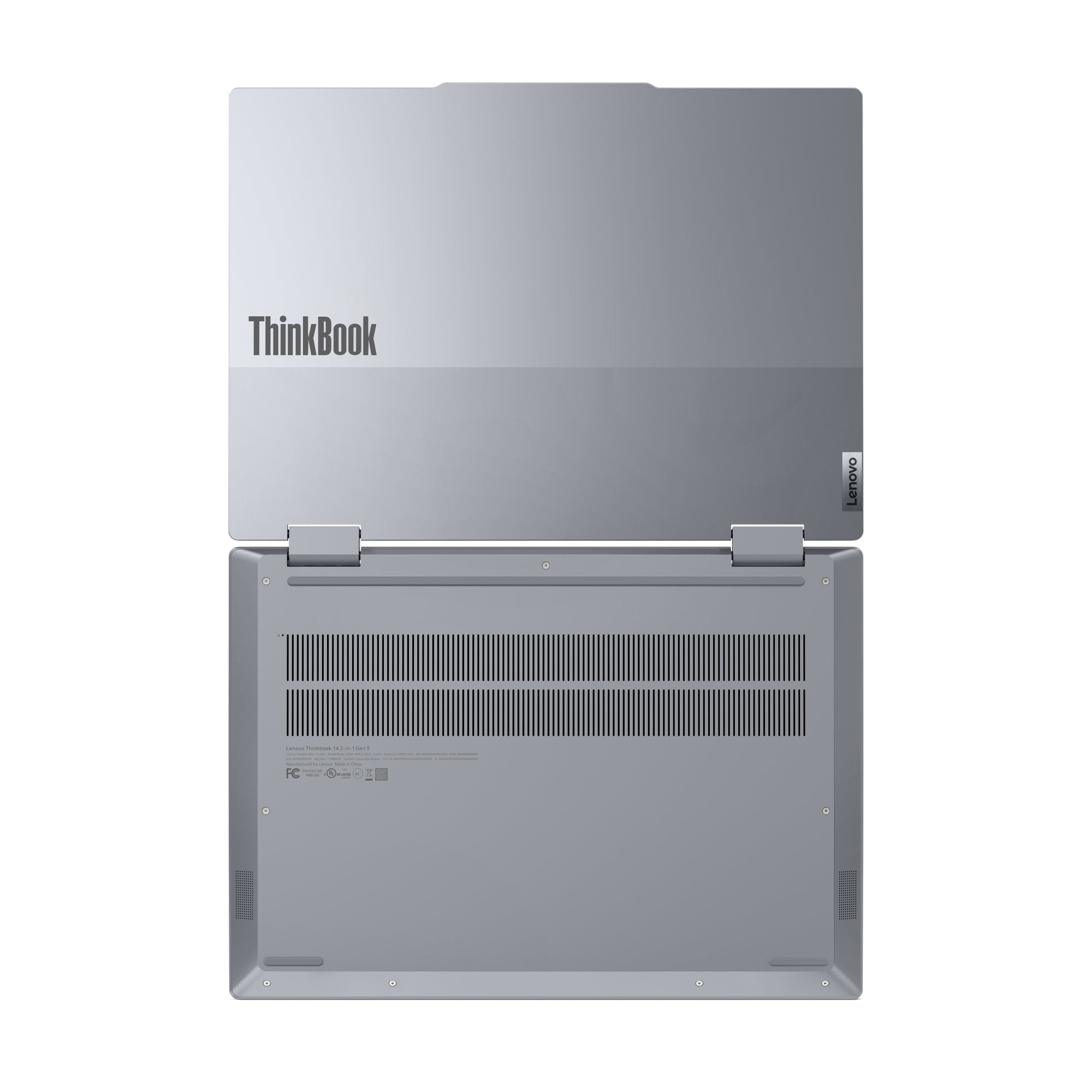 Portatil Lenovo Thinkbook 14 2-In-1 G5 Iau 21sq  5 225u 4.8 Ghz Win 11 Pro  16 Gb Ram 512 Gb Ssd Nvme 14" Ips Pantalla Táctil 1920 X 1200 Wi-Fi 6e Bluetooth Gris Luna Bicolor Kbd: Español