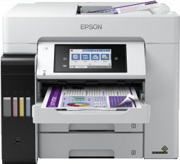 Impresora Multifuncional Epson Ecotank L6580 Color, Inyección De Tinta, A4, Wi-Fi, Gris Claro