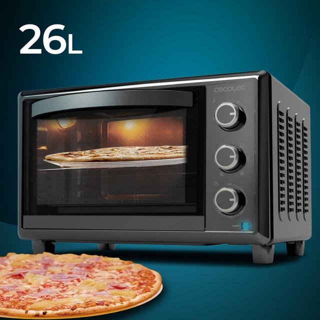 Horno 03818 Bake Toast 2600 Black 4 Pizz